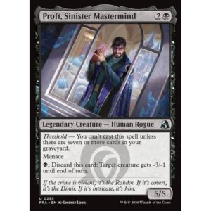 Reality Fracture - 235 - Proft, Sinister Mastermind - Uncommon - B - Non-foil (Front)