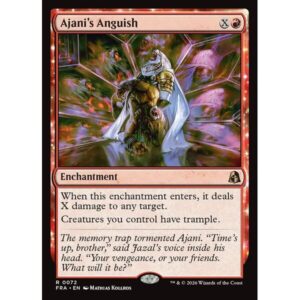 Reality Fracture - 72 - Ajani's Anguish - Rare - R - Non-foil (Front)