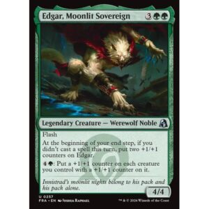 Reality Fracture - 257 - Edgar, Moonlit Sovereign - Uncommon - G - Non-foil (Front)