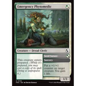 Reality Fracture - 130 - Emergency Phytomedic // Seed Suture - Common - WG - Non-foil (Front)