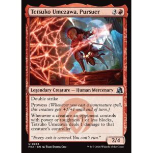 Reality Fracture - 252 - Tetsuko Umezawa, Pursuer - Uncommon - R - Non-foil (Front)