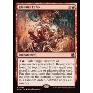 Reality Fracture - 87 - Identity Echo - Rare - R - Non-foil (Front)