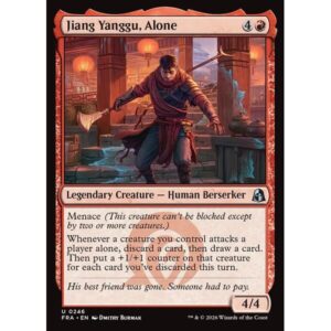 Reality Fracture - 246 - Jiang Yanggu, Alone - Uncommon - R - Non-foil (Front)