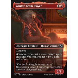 Reality Fracture - 312 - Winter, Team Player - Uncommon - R - Non-foil (Front)