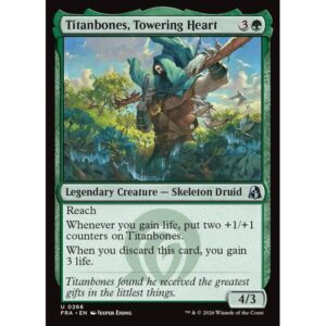 Reality Fracture - 266 - Titanbones, Towering Heart - Uncommon - G - Non-foil (Front)