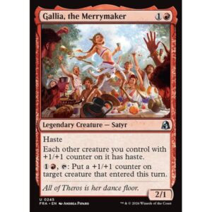 Reality Fracture - 245 - Gallia, the Merrymaker - Uncommon - R - Non-foil (Front)