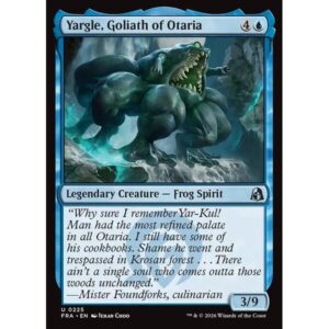 Reality Fracture - 225 - Yargle, Goliath of Otaria - Uncommon - U - Non-foil (Front)