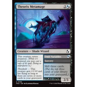Reality Fracture - 156 - Theorix Metamage // Omit Variables - Common - UB - Non-foil (Front)