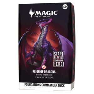 Magic – Foundations Commander Deck - Reign of Dragons