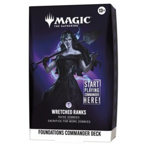 Magic – Foundations Commander Deck - Wretched Ranks