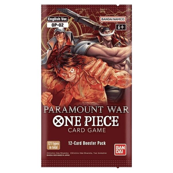 One Piece TCG OP-02 Paramount War Booster Pack
