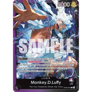 ST-26: Starter Deck 26 PURPLE/BLACK Monkey.D.Luffy - OP09-061 - Monkey.D.Luffy - Leader