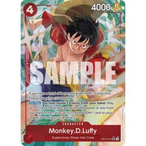 Legacy of the Master - OP12-015 - Monkey.D.Luffy - Alternate Art