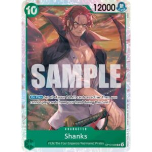 Carrying On His Will - OP13-028 - Shanks - Super Rare