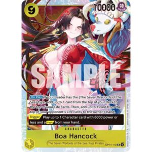 The Azure Sea's Seven - OP14-112 - Boa Hancock - Super Rare