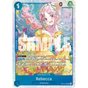 Adventure on Kami's Island - OP15-053 - Rebecca - Super Rare
