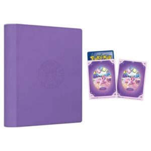 Espeon binder og sleeves fra Terastal Gathering Espeon Binder Set