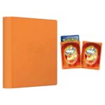 Flareon binder og sleeves fra Terastal Gathering Flareon Binder Set