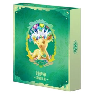 Pokemon Terastal Gathering Leafeon Binder Set (Kinesisk)