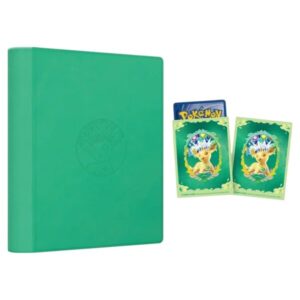 Leafeon binder og sleeves fra Terastal Gathering Leafeon Binder Set