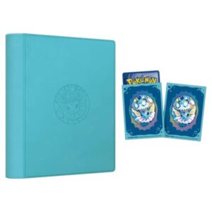 Vaporeon binder og sleeves fra Terastal Gathering Vaporeon Binder Set
