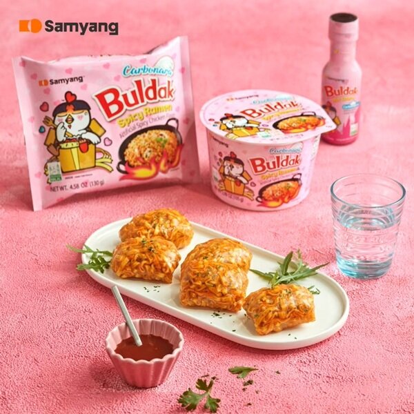 Samyang Buldak Carbonara 5-pack 650g - Bilde 2