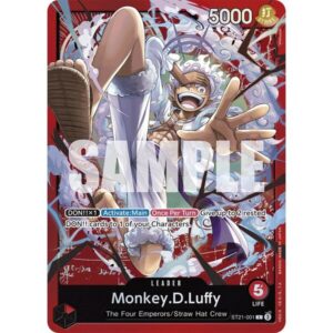 ST-21: Starter Deck 21 EX Gear 5 - ST21-001 - Monkey.D.Luffy - Leader