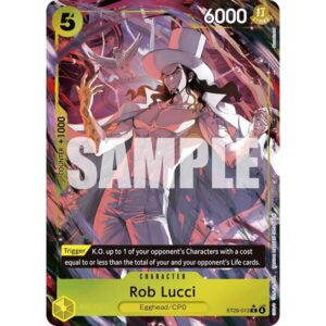 ST-29: Starter Deck 29 Egghead - ST29-013 - Rob Lucci - Full Art