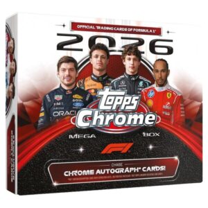 Topps Chrome Formula 1 2026 Mega Box