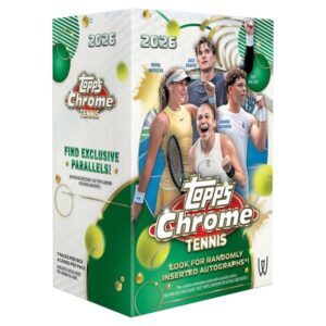 Topps Chrome Tennis 2026 Value Box