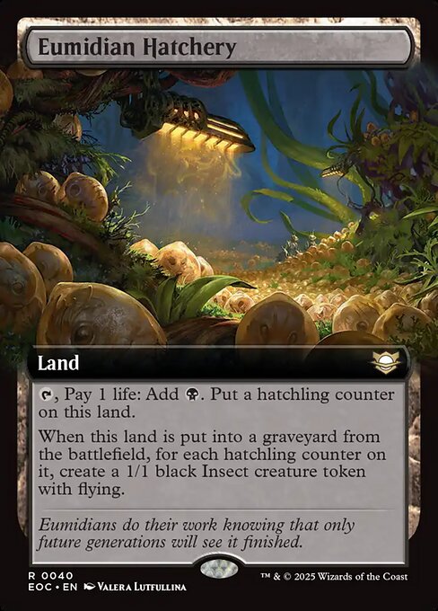 Edge of Eternities Commander - 40 - Eumidian Hatchery - Rare - C - Non-foil - Promo