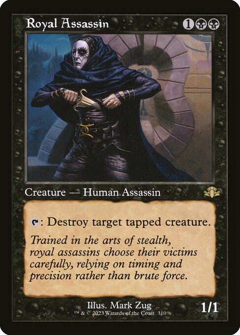 Dominaria Remastered - 310 - Royal Assassin - Rare - B - Foil