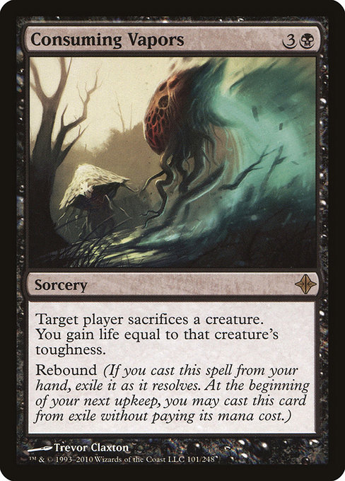 Rise of the Eldrazi - 101 - Consuming Vapors - Rare - B - Non-foil