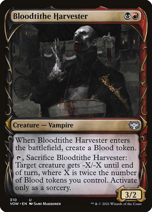Innistrad: Crimson Vow - 310 - Bloodtithe Harvester - Uncommon - BR - Non-foil