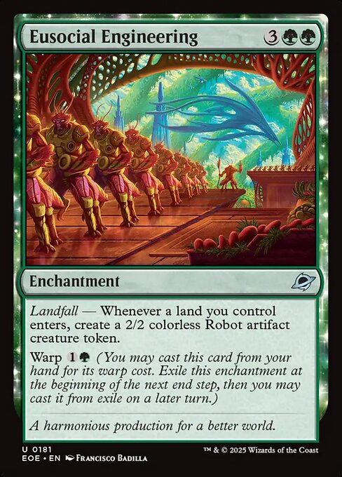 Edge of Eternities - 181 - Eusocial Engineering - Uncommon - G - Foil