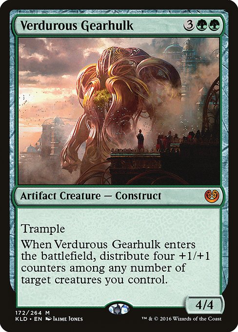 Kaladesh - 172 - Verdurous Gearhulk - Mythic - G - Non-foil