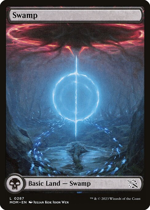 March of the Machine - 287 - Swamp - Common - C - Non-foil