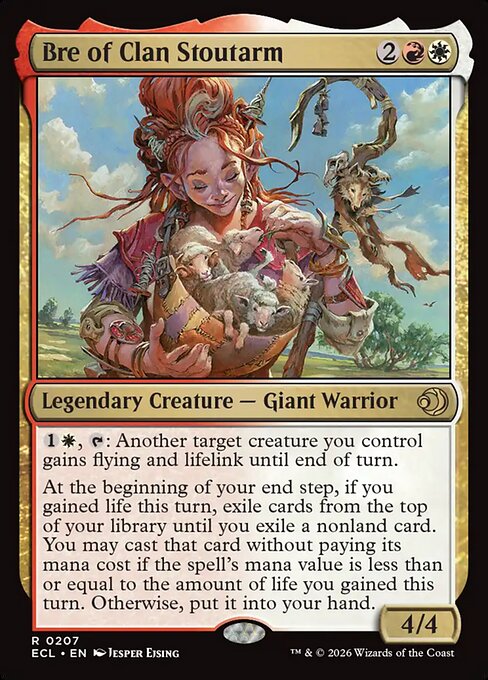Lorwyn Eclipsed - 207 - Bre of Clan Stoutarm - Rare - WR - Non-foil