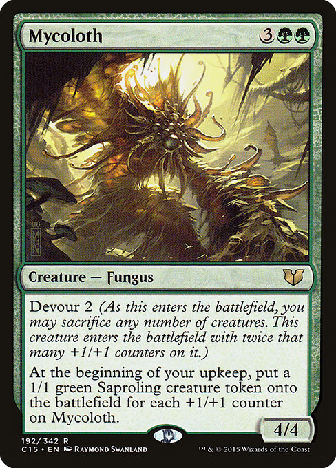 Commander 2015 - 192 - Mycoloth - Rare - G - Non-foil