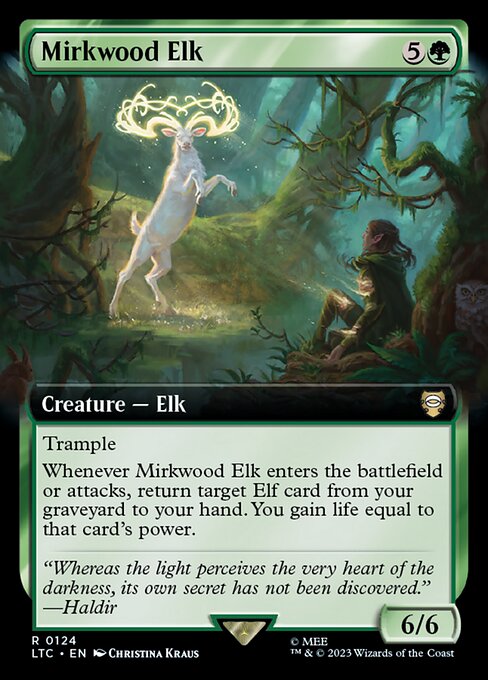 Tales of Middle-earth Commander - 124 - Mirkwood Elk - Rare - G - Non-foil