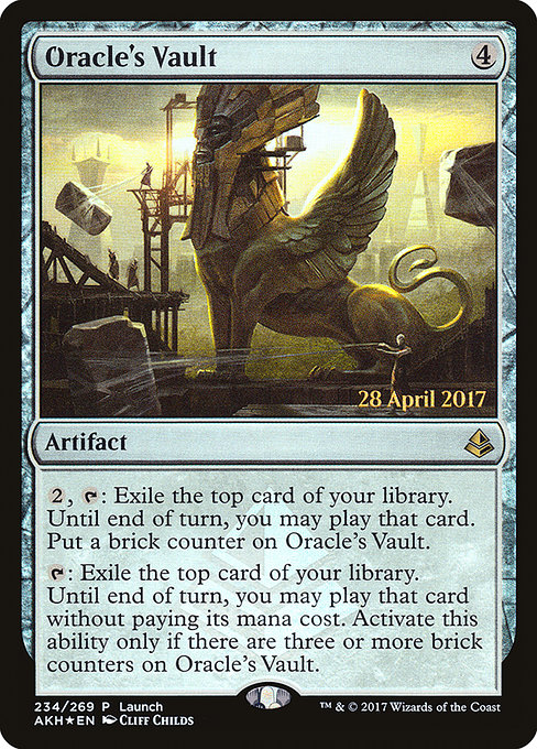 Amonkhet Promos - 234 - Oracle's Vault - Rare - C - Foil - Datestamped Promo