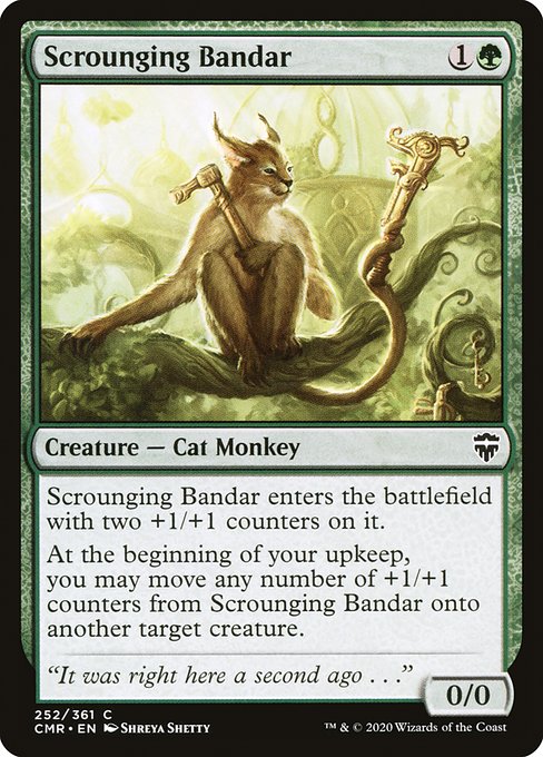 Commander Legends - 252 - Scrounging Bandar - Common - G - Non-foil