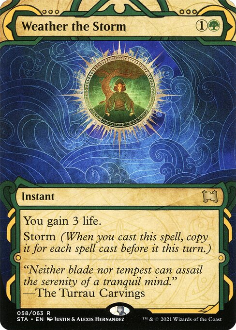 Strixhaven Mystical Archive - 58 - Weather the Storm - Rare - G - Non-foil