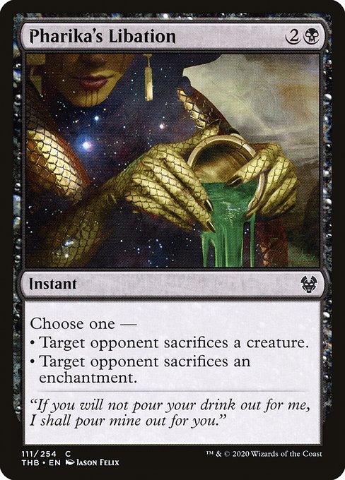 Theros Beyond Death - 111 - Pharika's Libation - Common - B - Non-foil