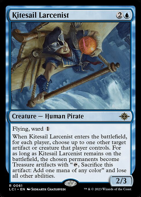 The Lost Caverns of Ixalan - 61 - Kitesail Larcenist - Rare - U - Non-foil