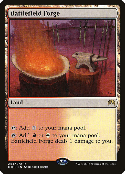 Magic Origins - 244 - Battlefield Forge - Rare - C - Non-foil