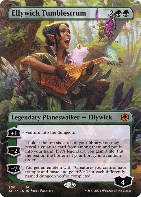 Adventures in the Forgotten Realms - 286 - Ellywick Tumblestrum - Mythic - G - Non-foil