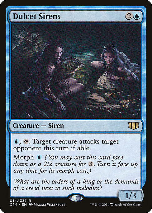 Commander 2014 - 14 - Dulcet Sirens - Rare - U - Non-foil