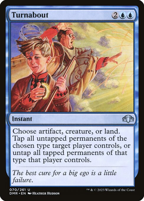 Dominaria Remastered - 70 - Turnabout - Uncommon - U - Non-foil