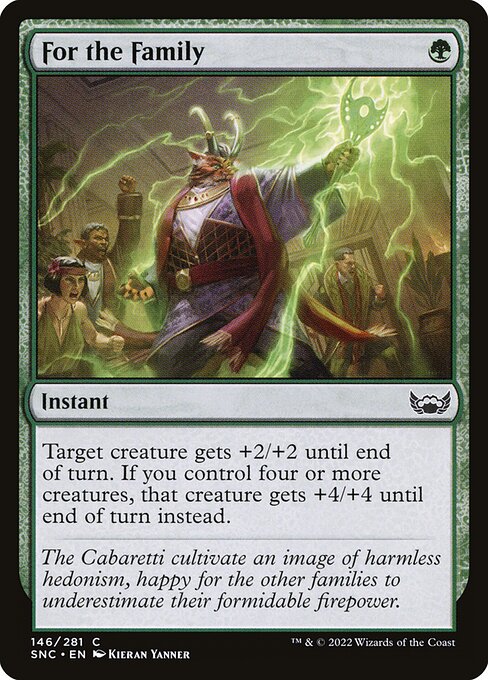 Streets of New Capenna - 146 - For the Family - Common - G - Non-foil